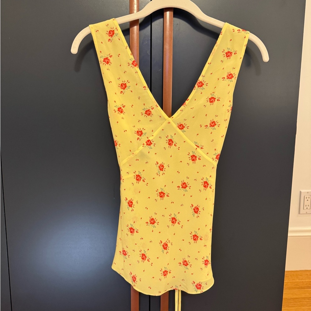 Realisation Par Yellow Floral Top